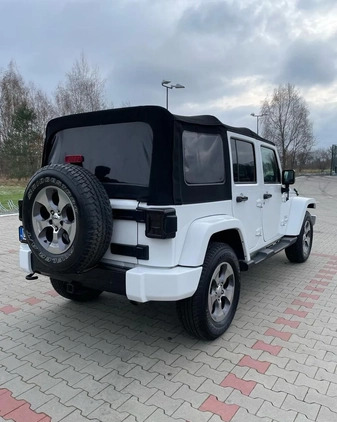 Jeep Wrangler cena 106000 przebieg: 146900, rok produkcji 2016 z Lublin małe 466